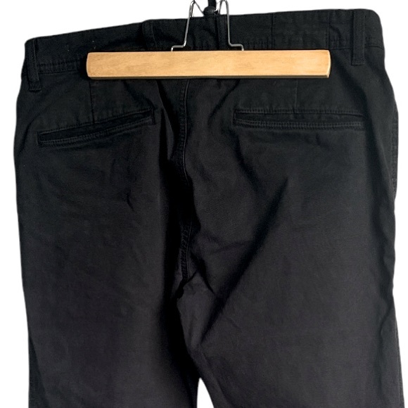 ZARA MAN Premium Wash Black Khaki Break Slim Tapered Pants - Picture 3 of 5